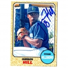 Jamison Hill autograph